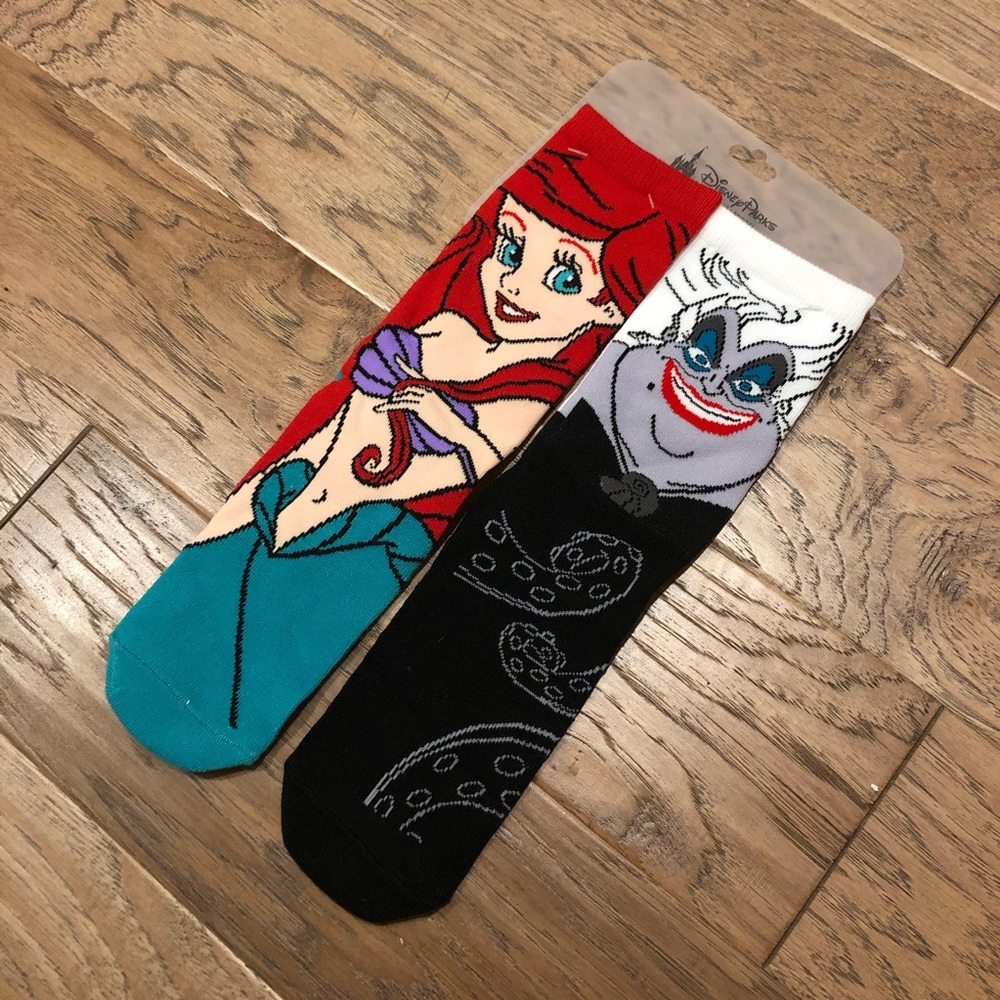 Disney Parks Socks: The Little Mermaid